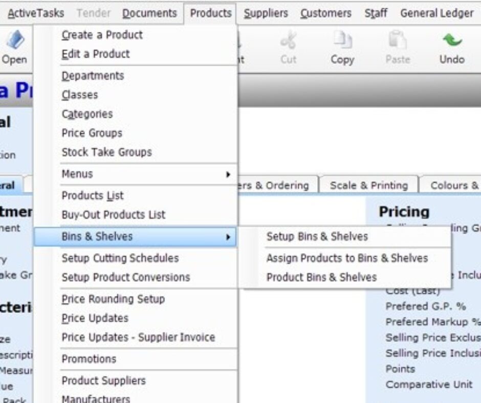 Supermarket checkout scene for KeyWord POS flow and payments